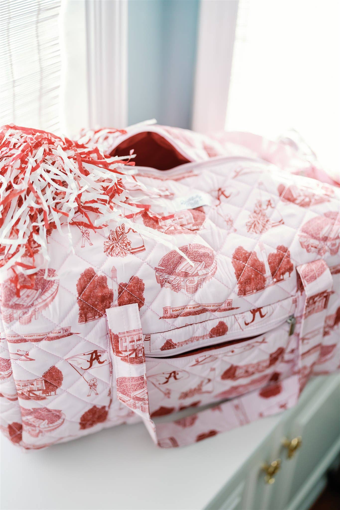 Alabama Quilted Duffle