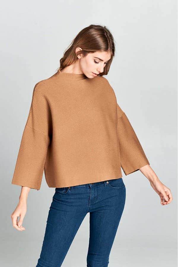The Mara Sweater - Camel