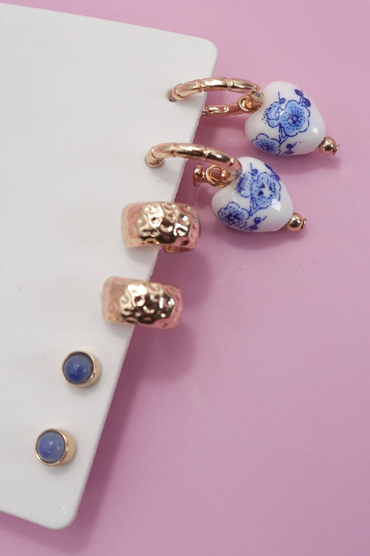 Trio Huggie Hoop Earrings
