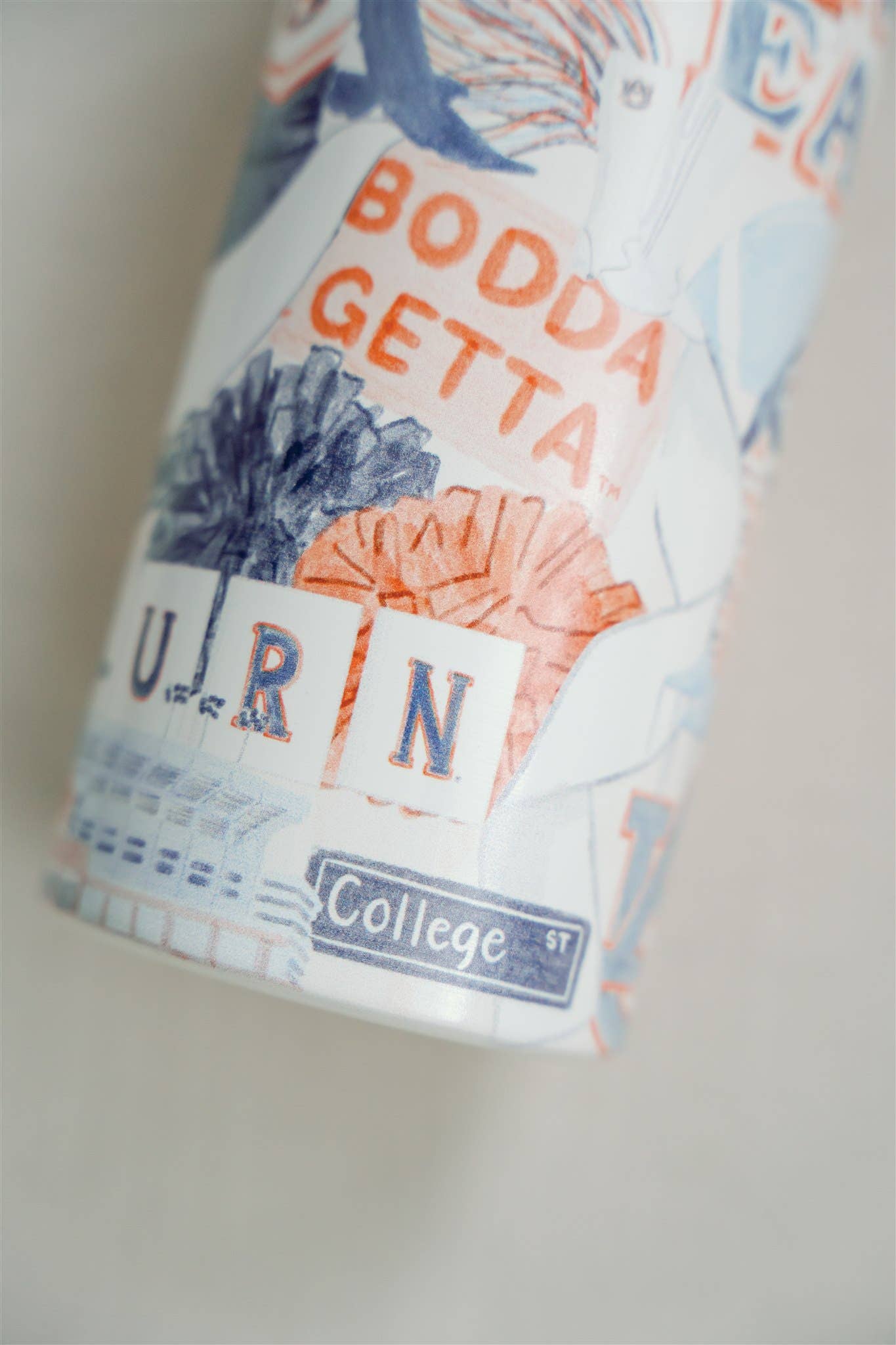 AU 32 oz Insulated Water Bottle