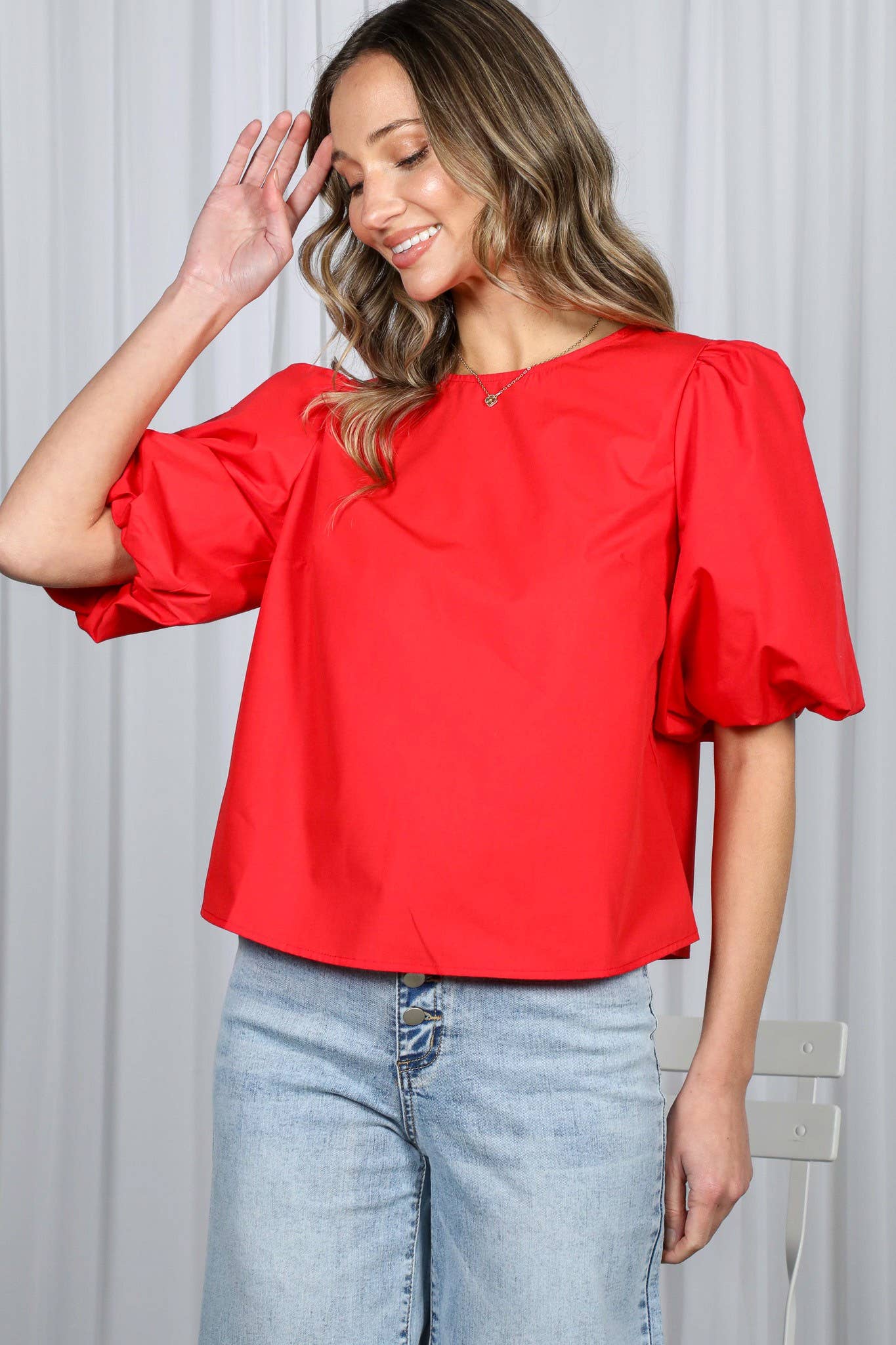 Bow Back Top