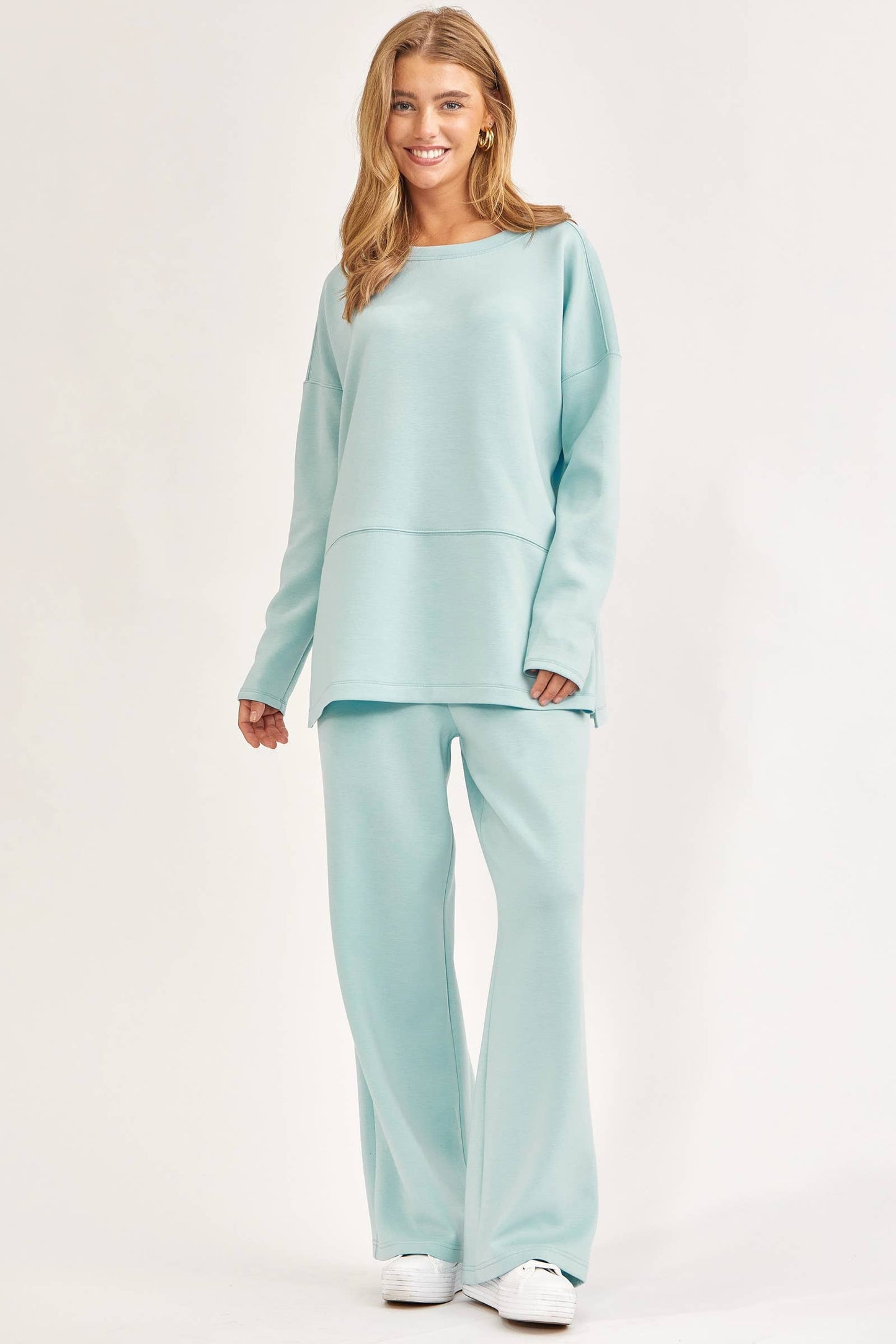 Tunic Top + Modal Set - Blue