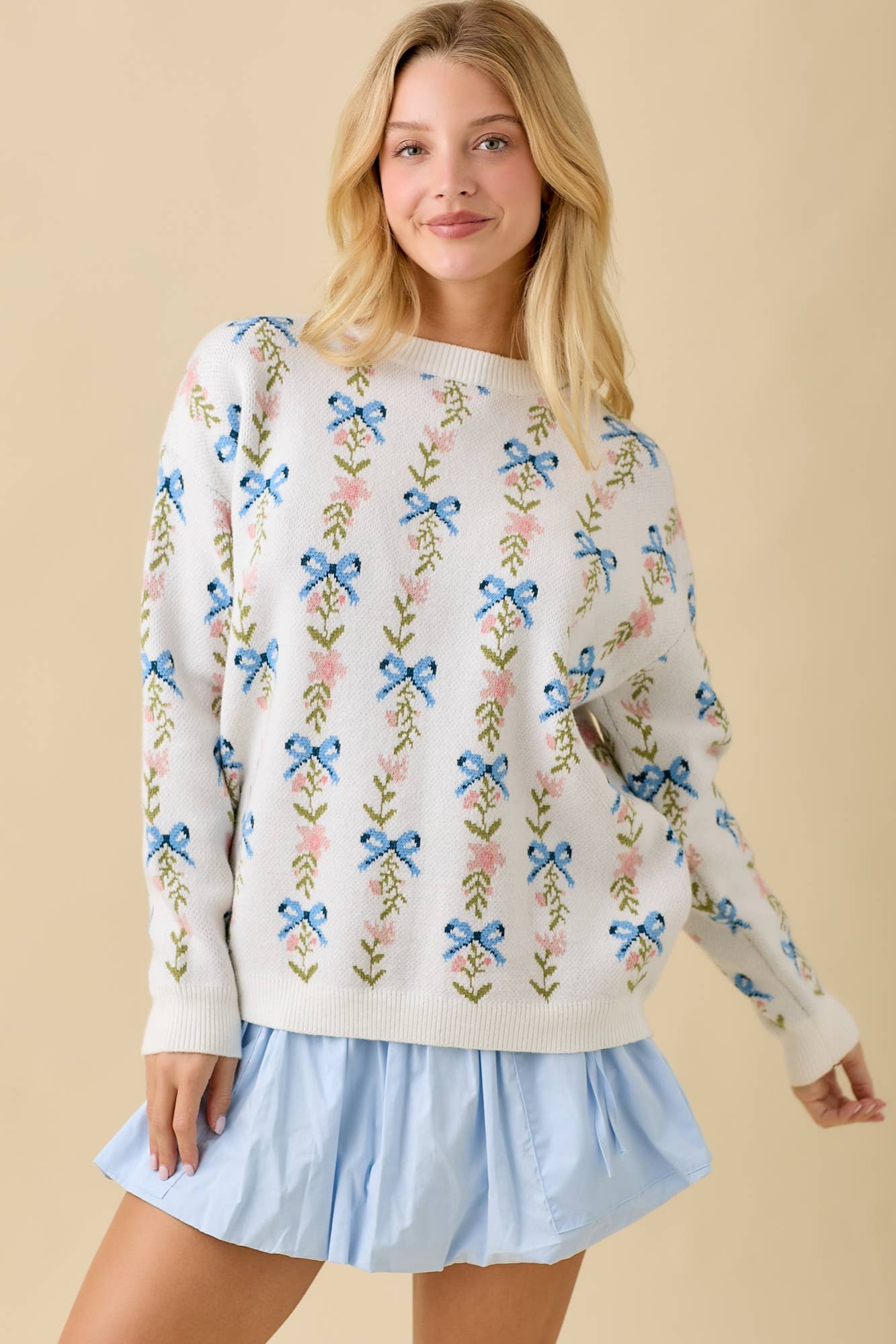 Coquette Bow Sweater