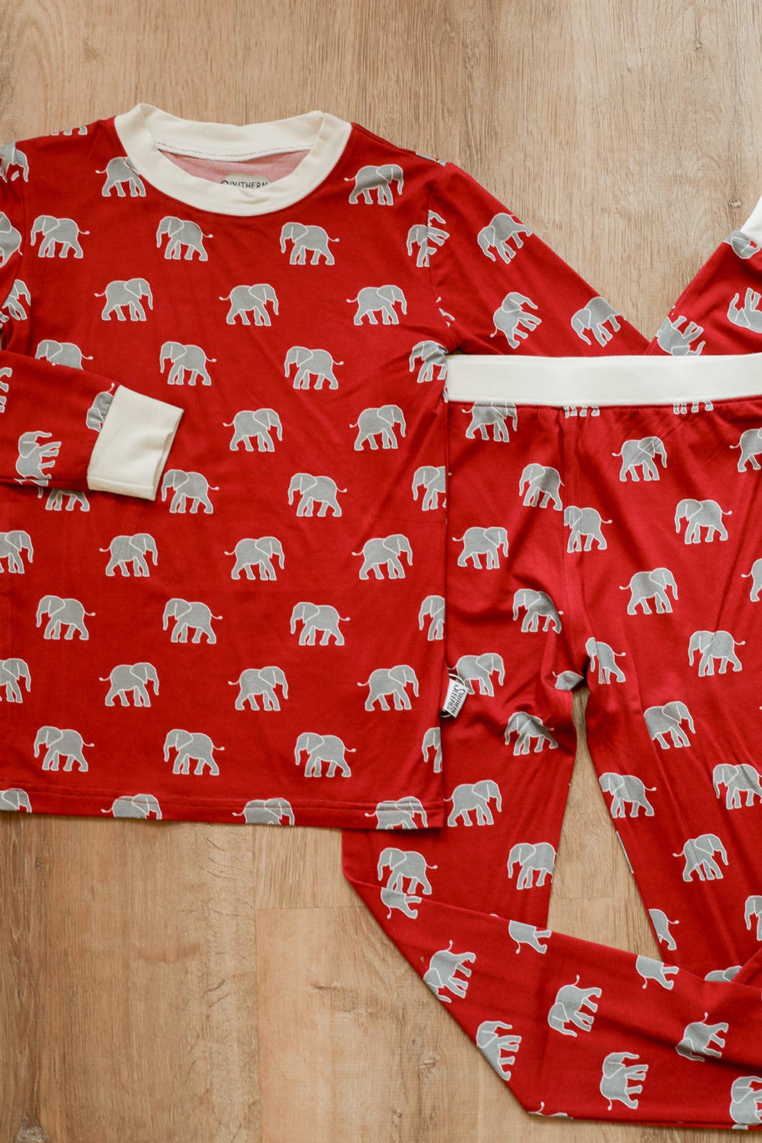 Elephant 2 Piece Bamboo PJs