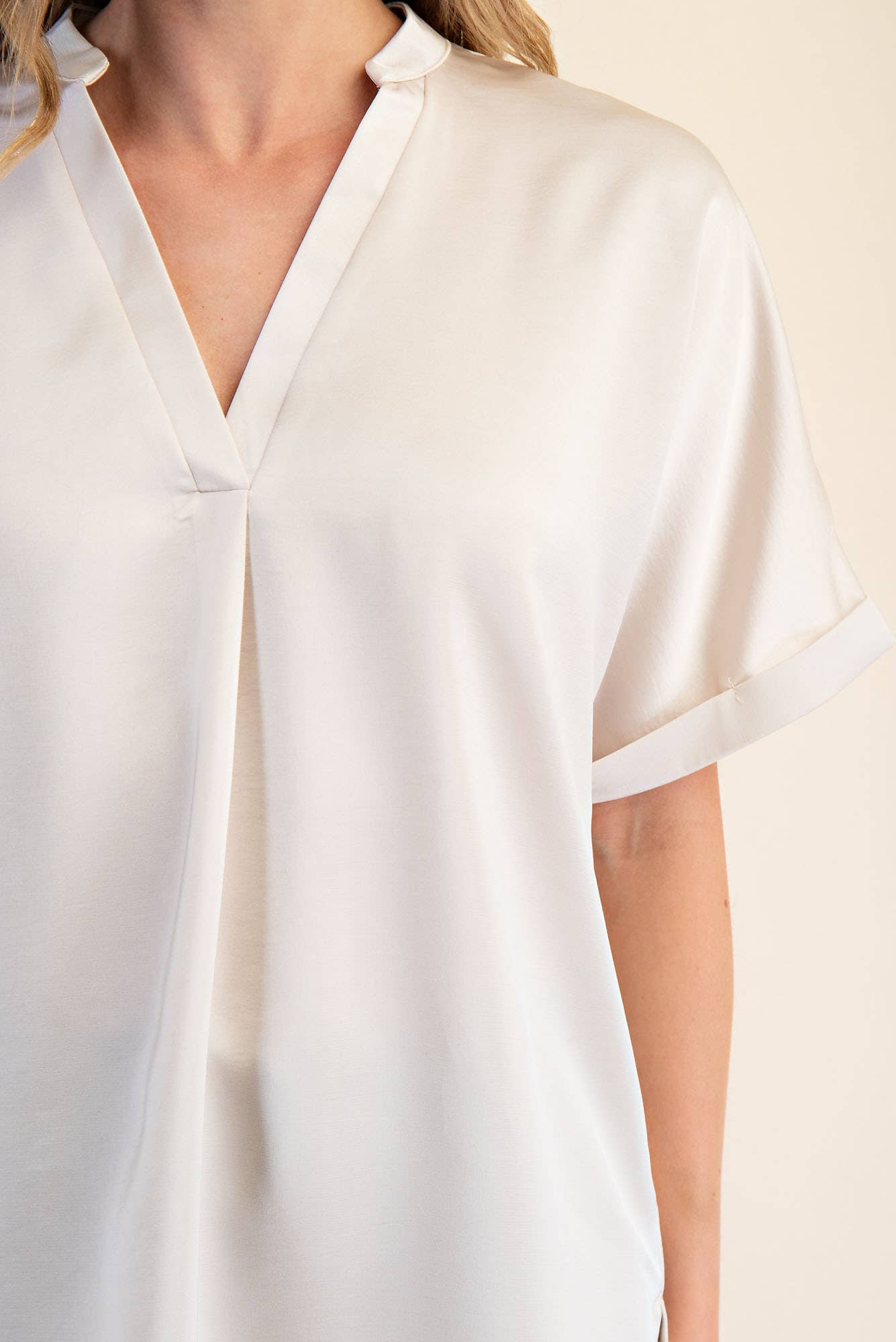 The Landry Blouse - Ivory