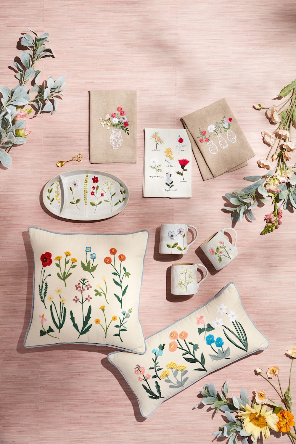 Lumbar Botanic Pillow