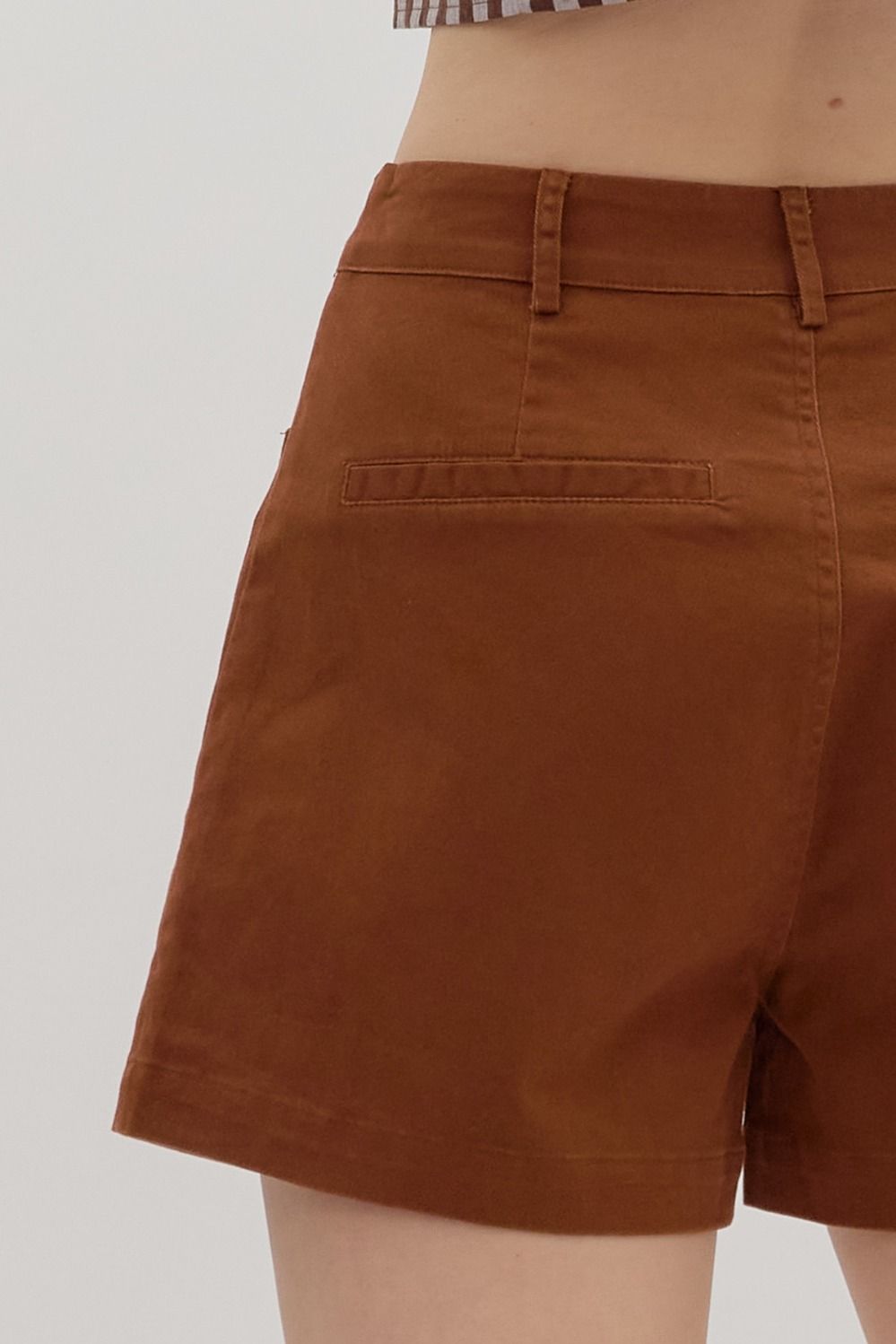 The Lauren Shorts - Chestnut