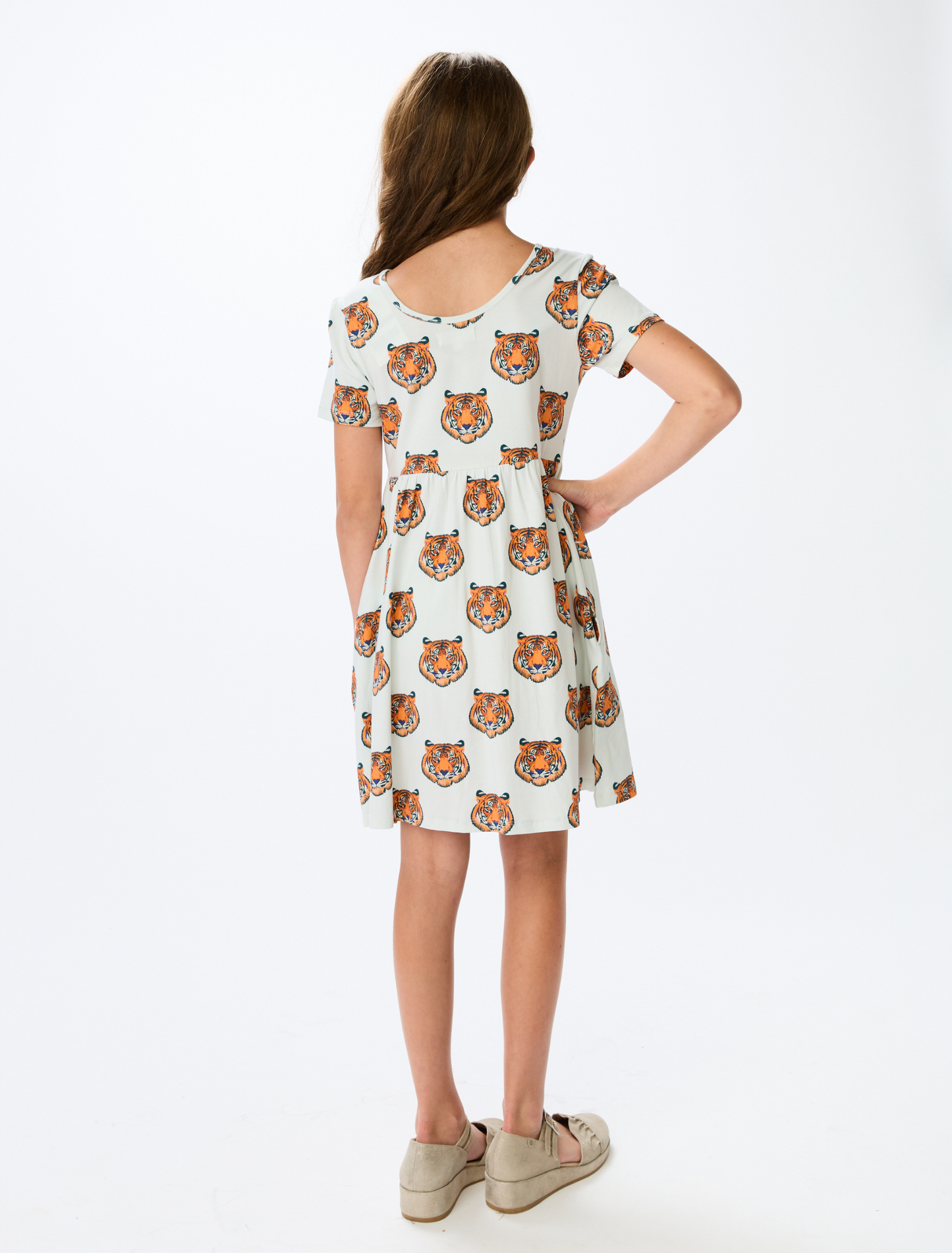AU Girls Pocket Dress