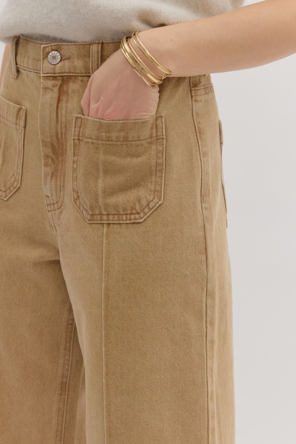 Perfect Fall Jeans - Camel