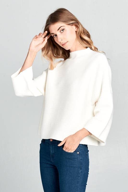 The Mara Sweater - Ivory