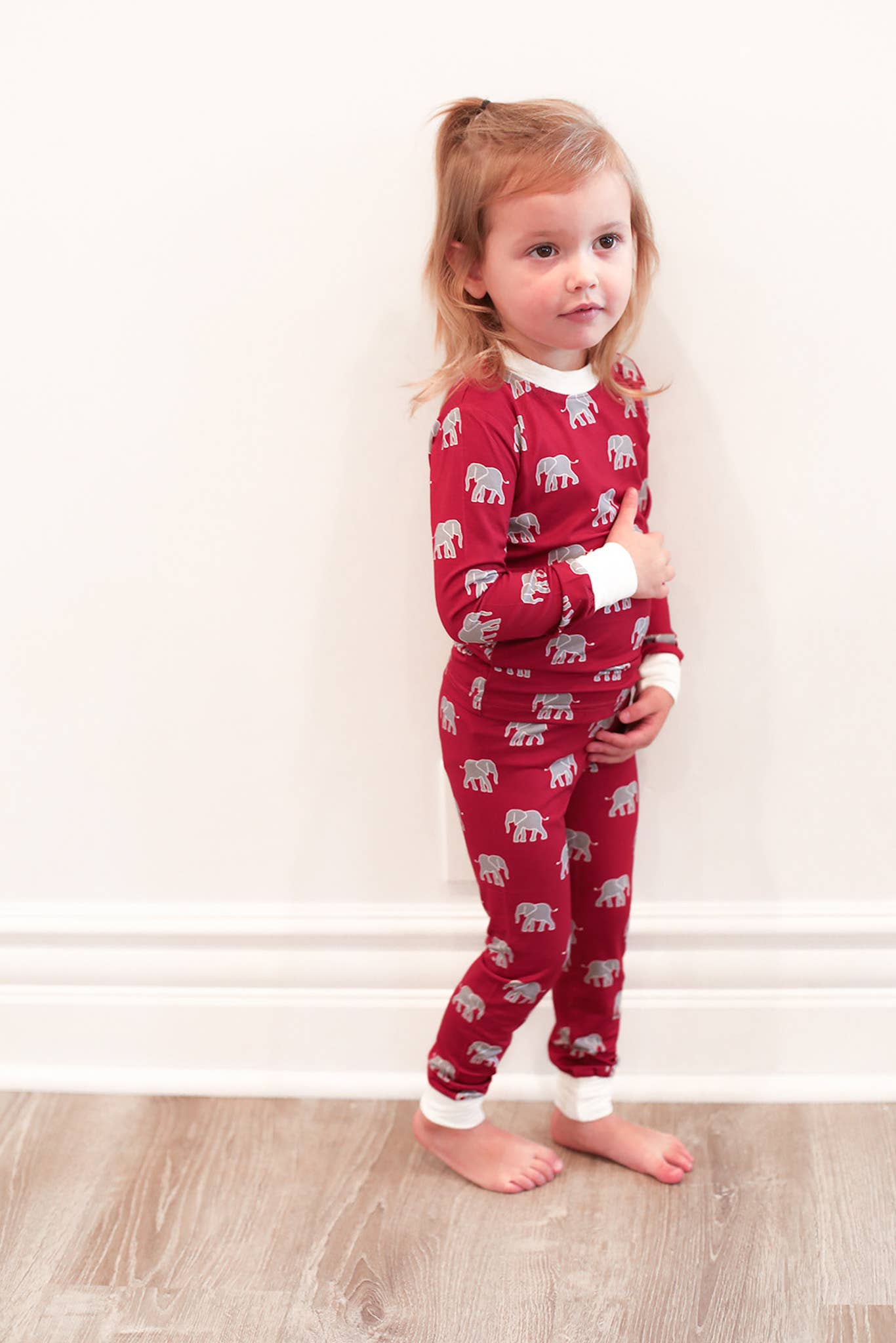 Elephant 2 Piece Bamboo PJs