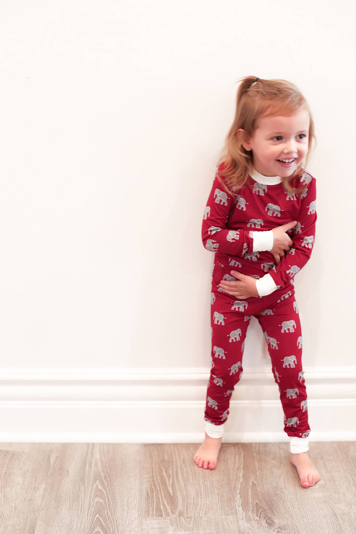 Elephant 2 Piece Bamboo PJs