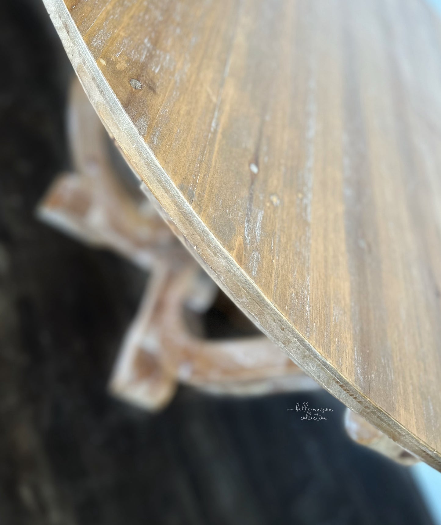 Washed Round Table (LOCAL PICKUP ONLY!)