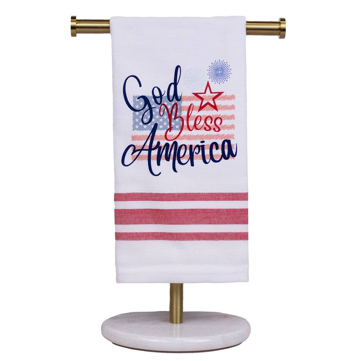 God Bless America Hand Towel