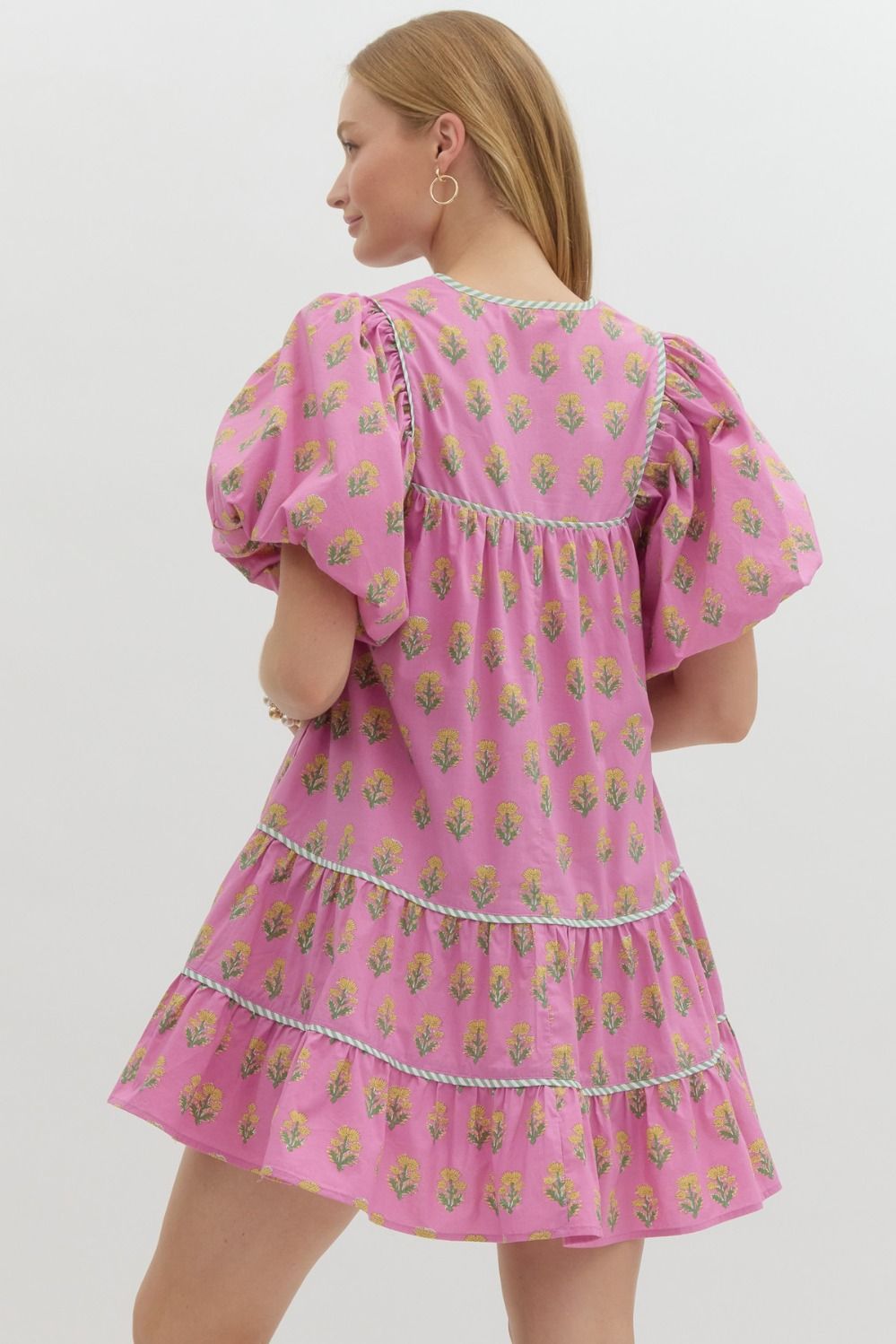 The Lavada Dress - Pink