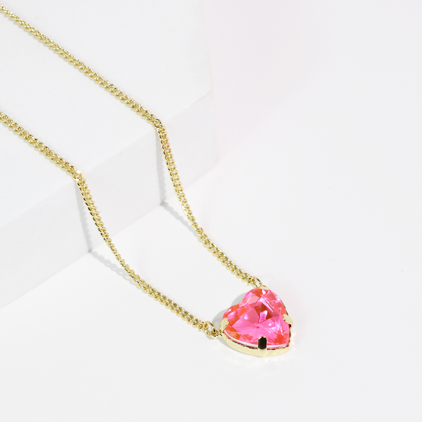 Berry Crush Necklace: Bubblegum