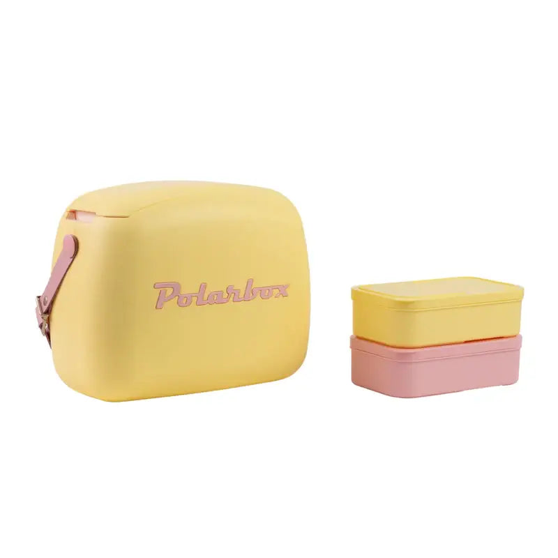Polarbox Cooler Bag Summer Yellow - Rose: Yellow - Rose / 6qts