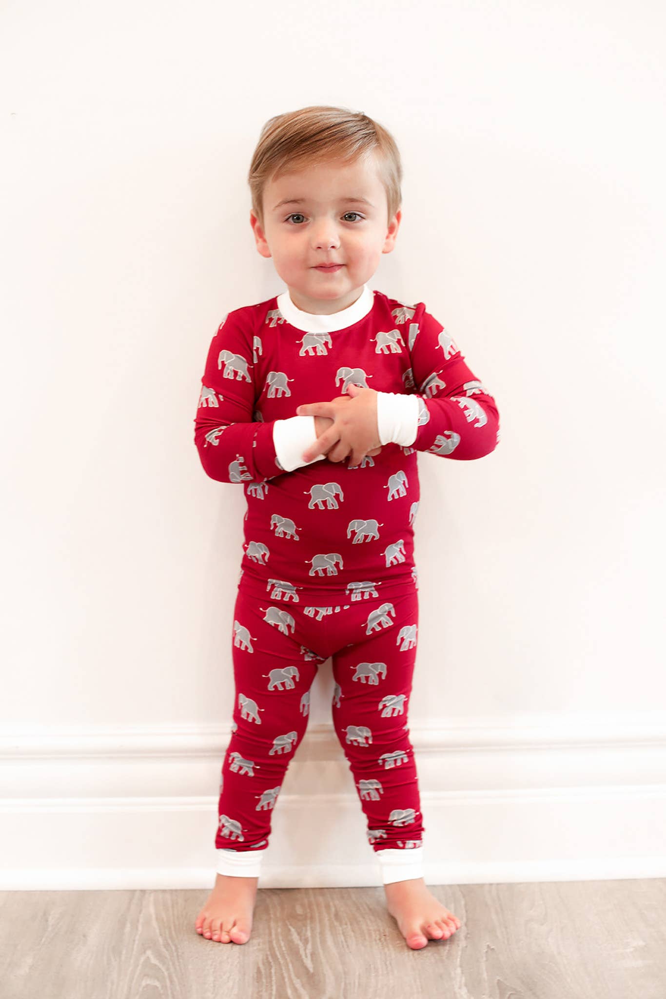 Elephant 2 Piece Bamboo PJs