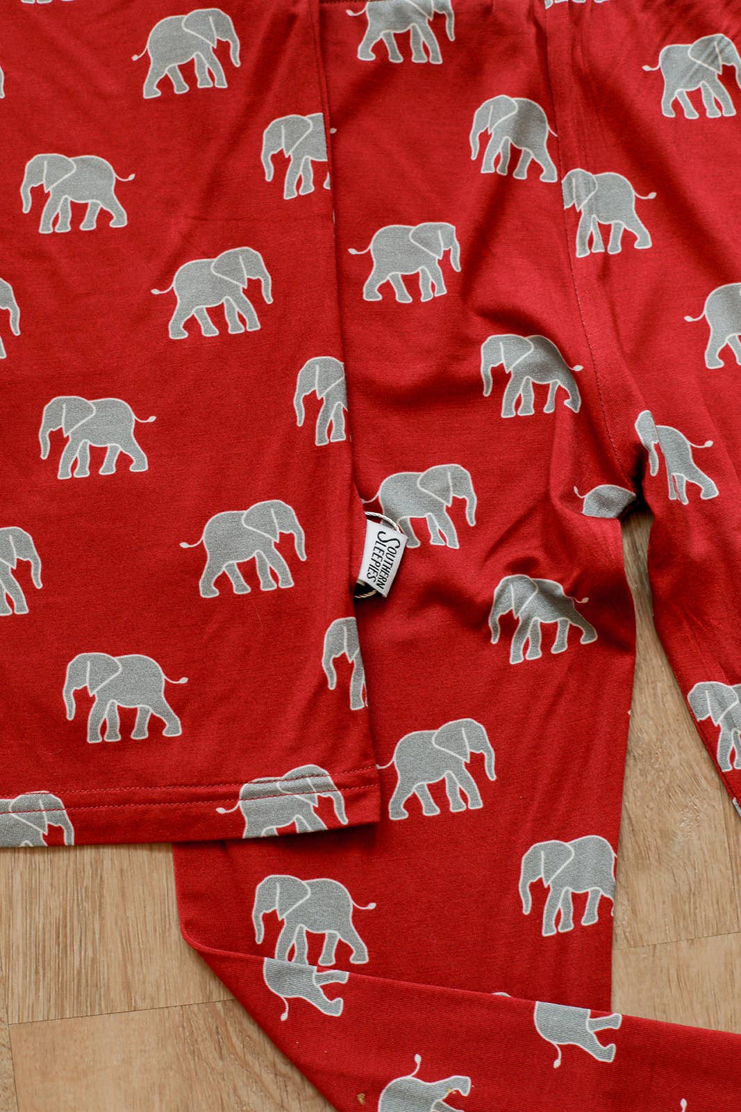 Elephant 2 Piece Bamboo PJs