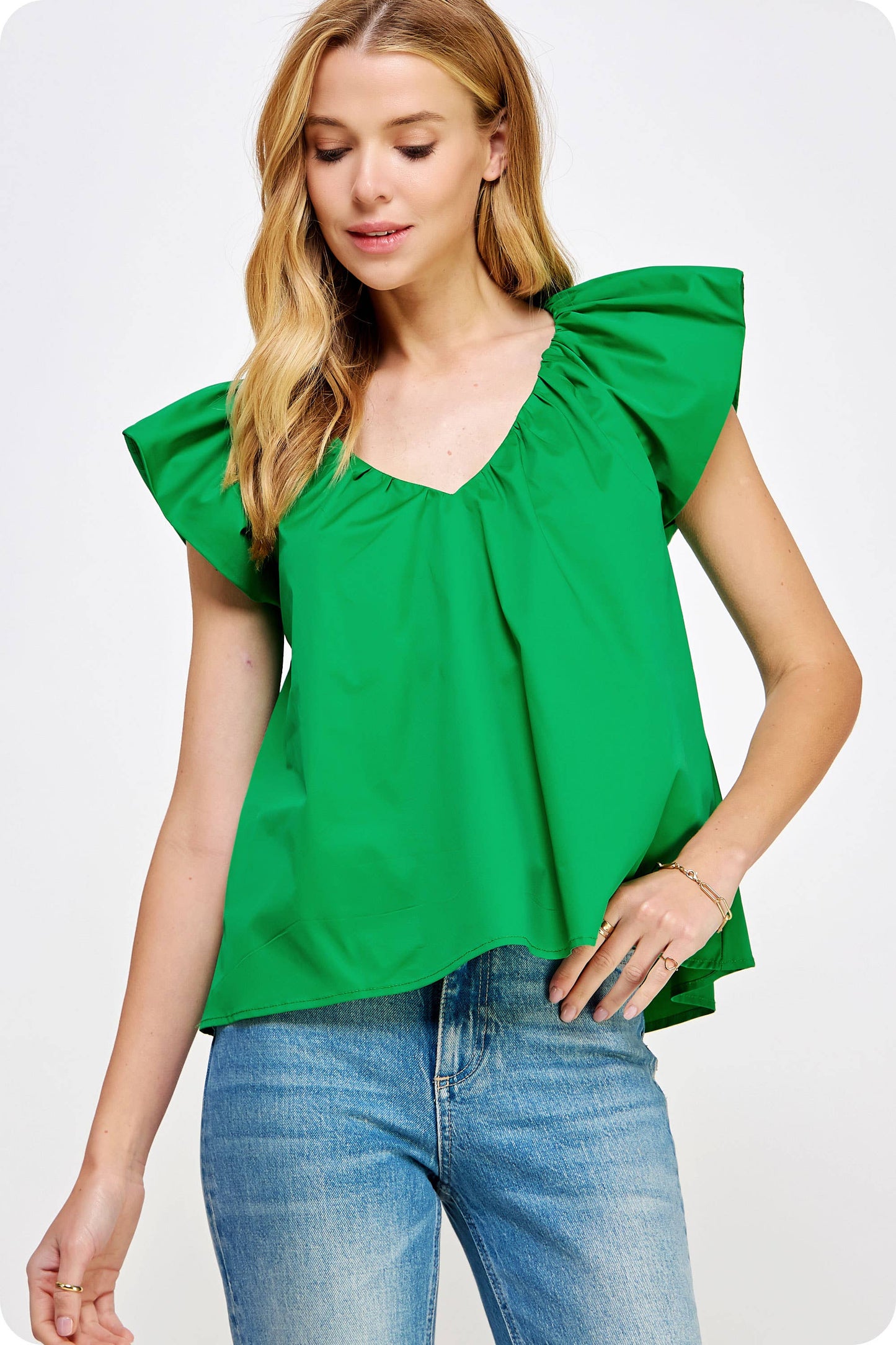 The Amanda Top - Green