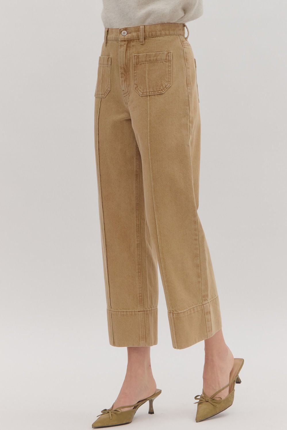 Perfect Fall Jeans - Camel