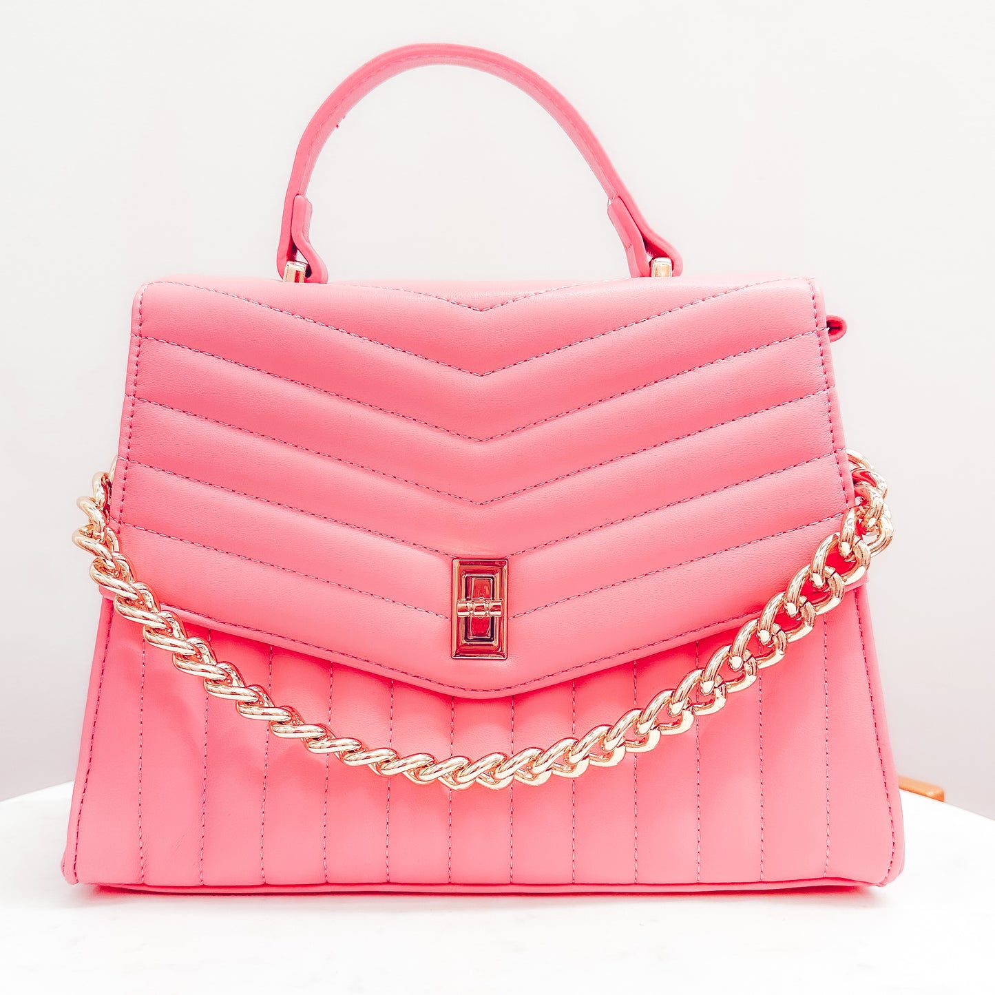 Brooklyn Purse - Rose Pink