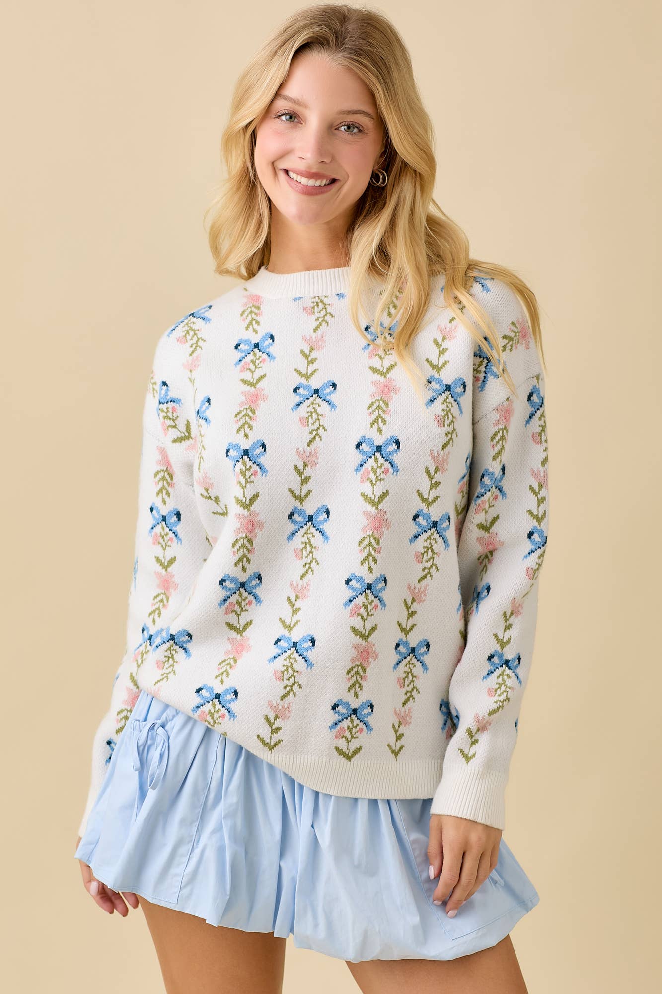 Coquette Bow Sweater