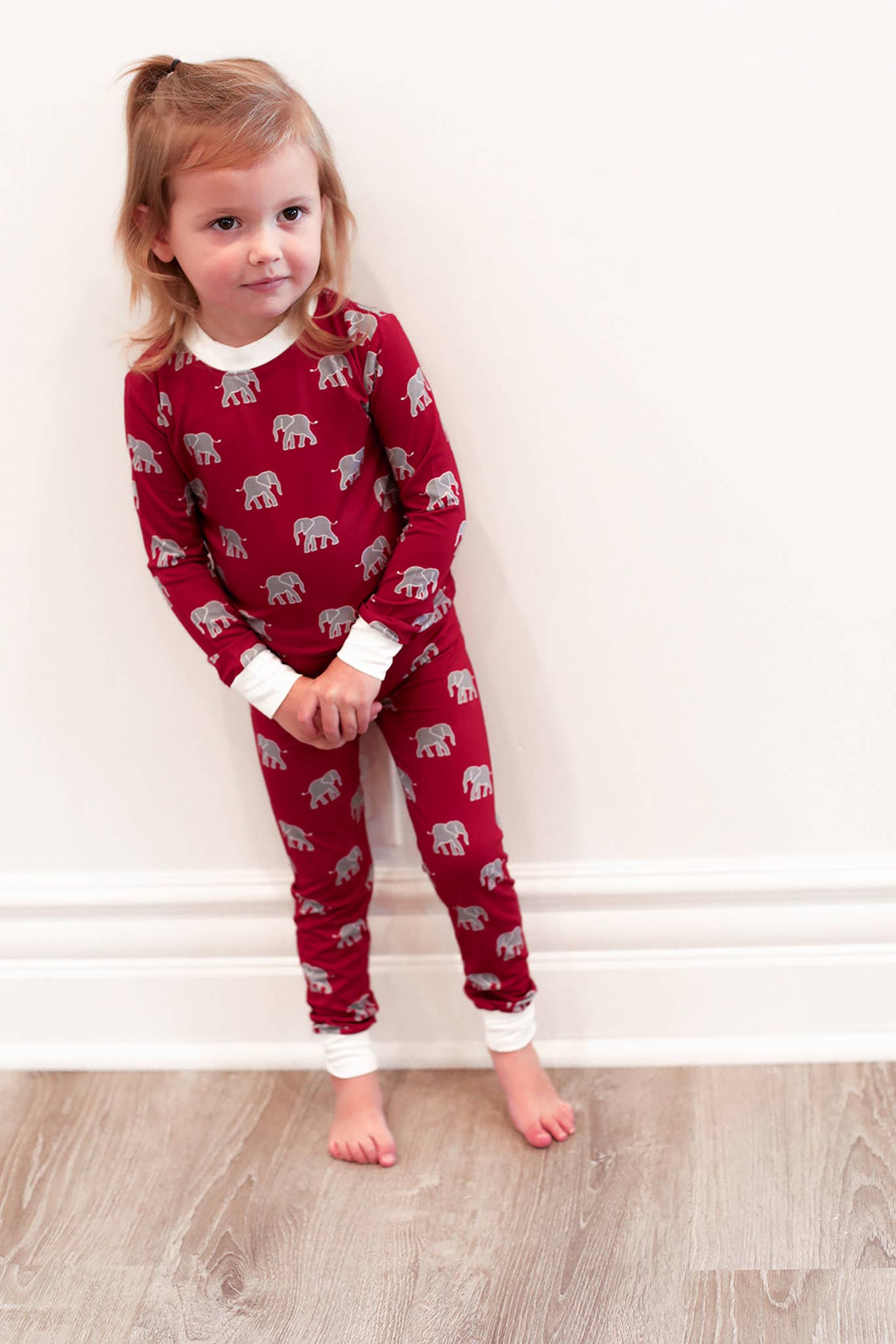 Elephant 2 Piece Bamboo PJs