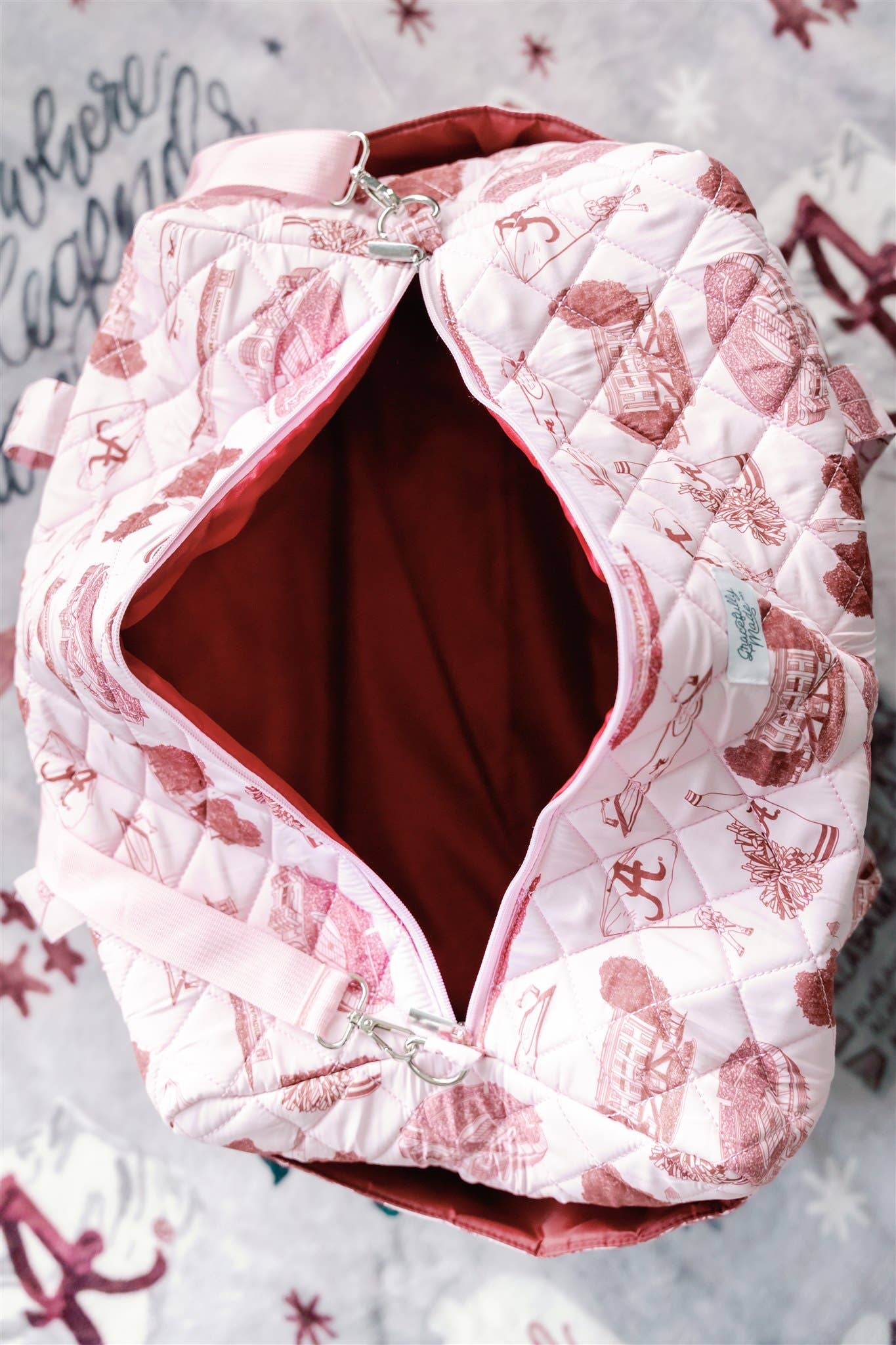 Alabama Quilted Duffle