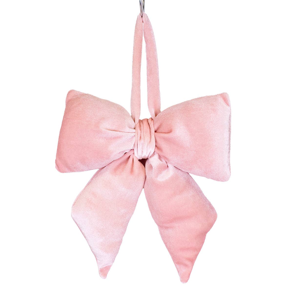 Evelyn Bow Ornament - Light Pink