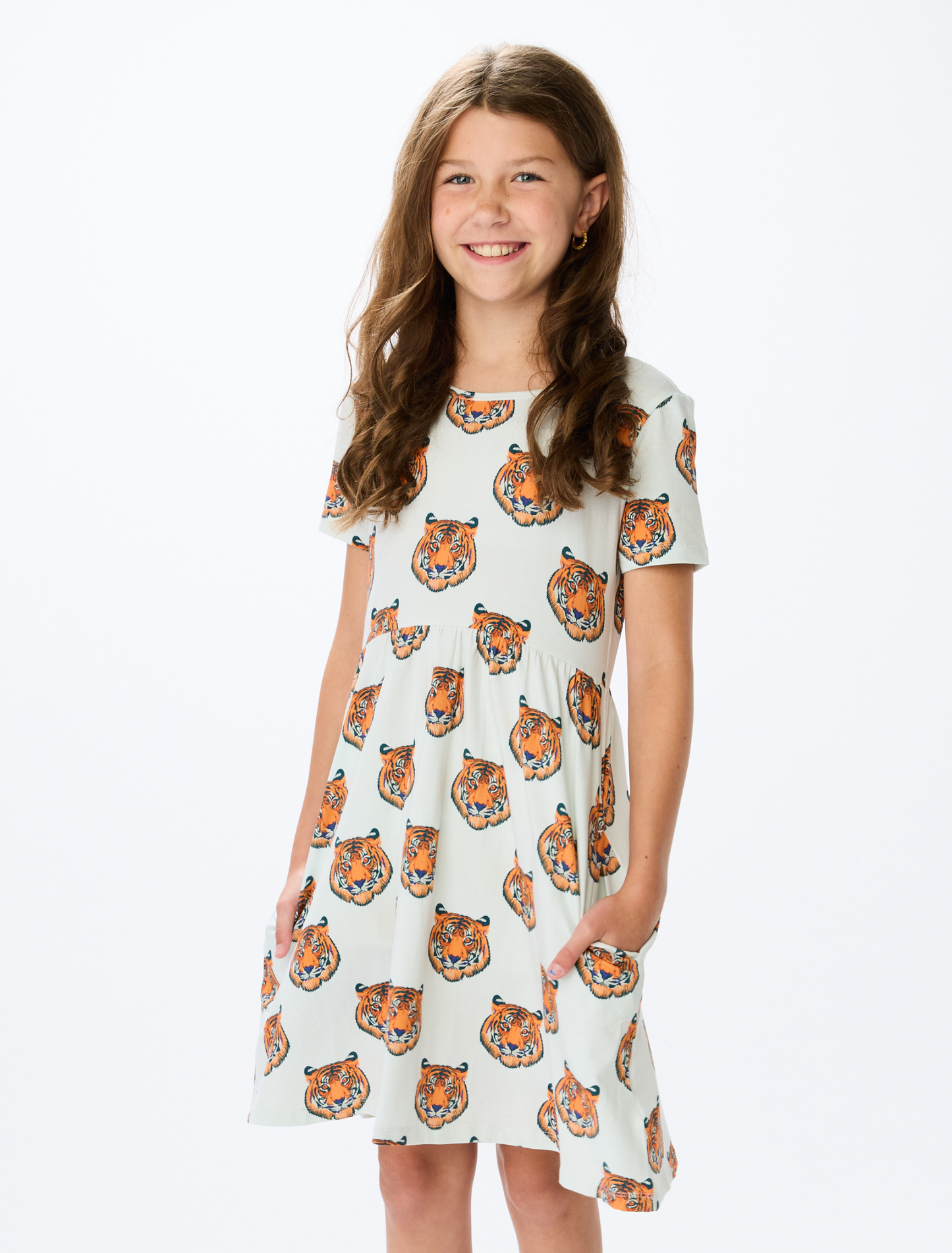 AU Girls Pocket Dress