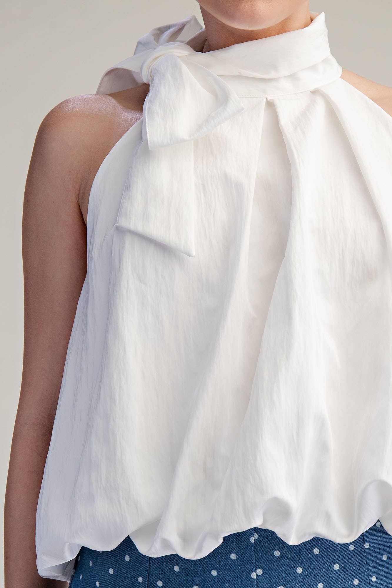 The Lilly Top: White