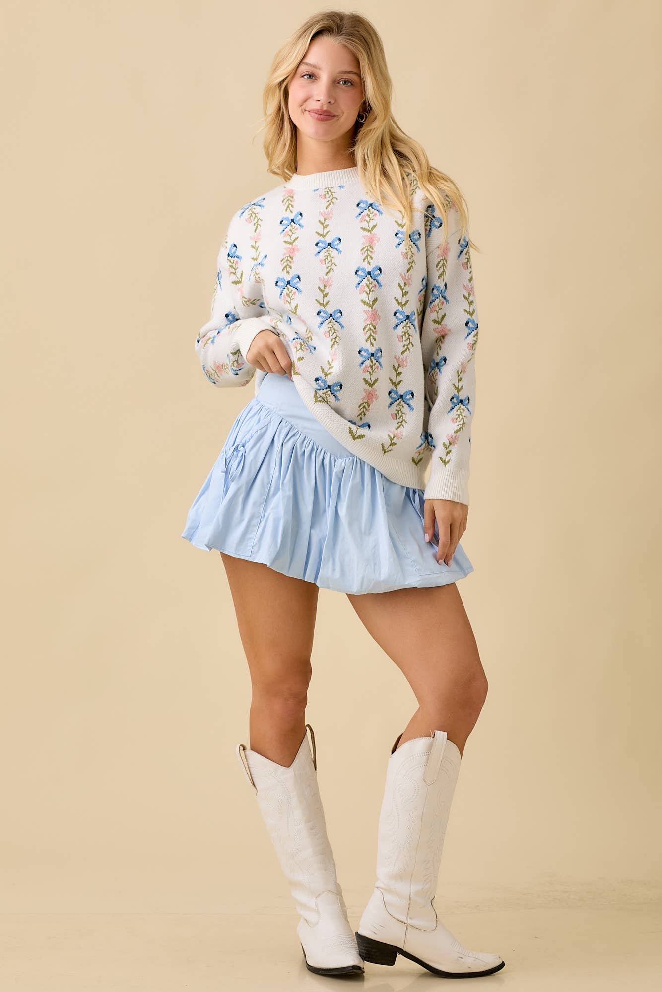 Coquette Bow Sweater