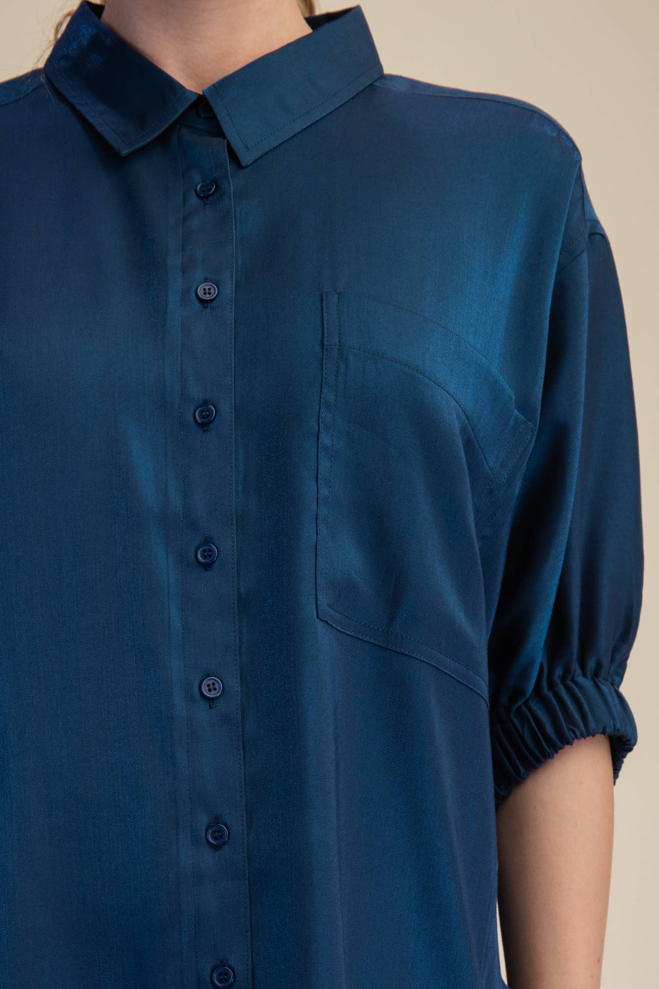 The Janice Top - Navy