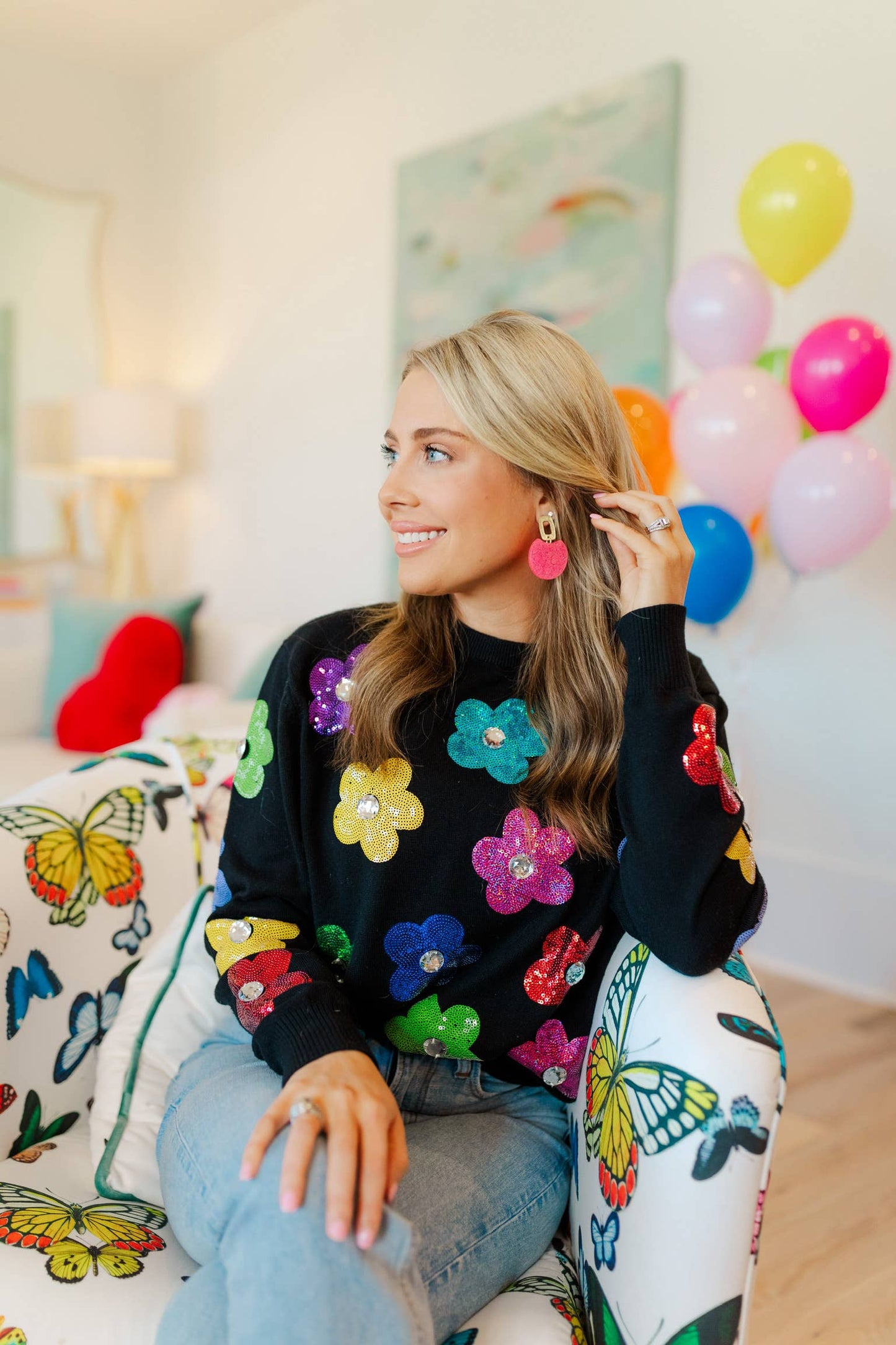 Pretty in Pink Oval Drops