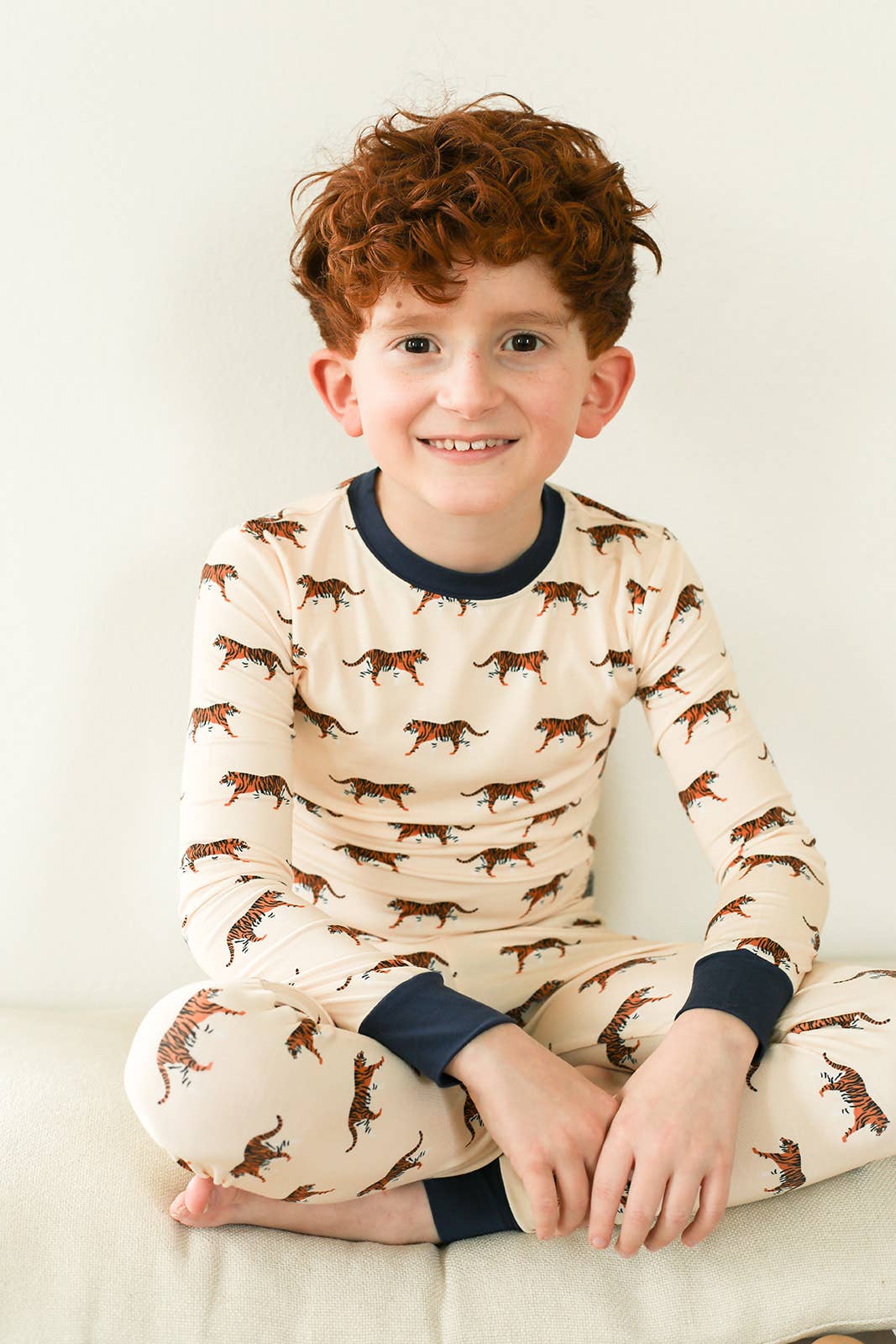 Tiger 2 Piece Bamboo PJs