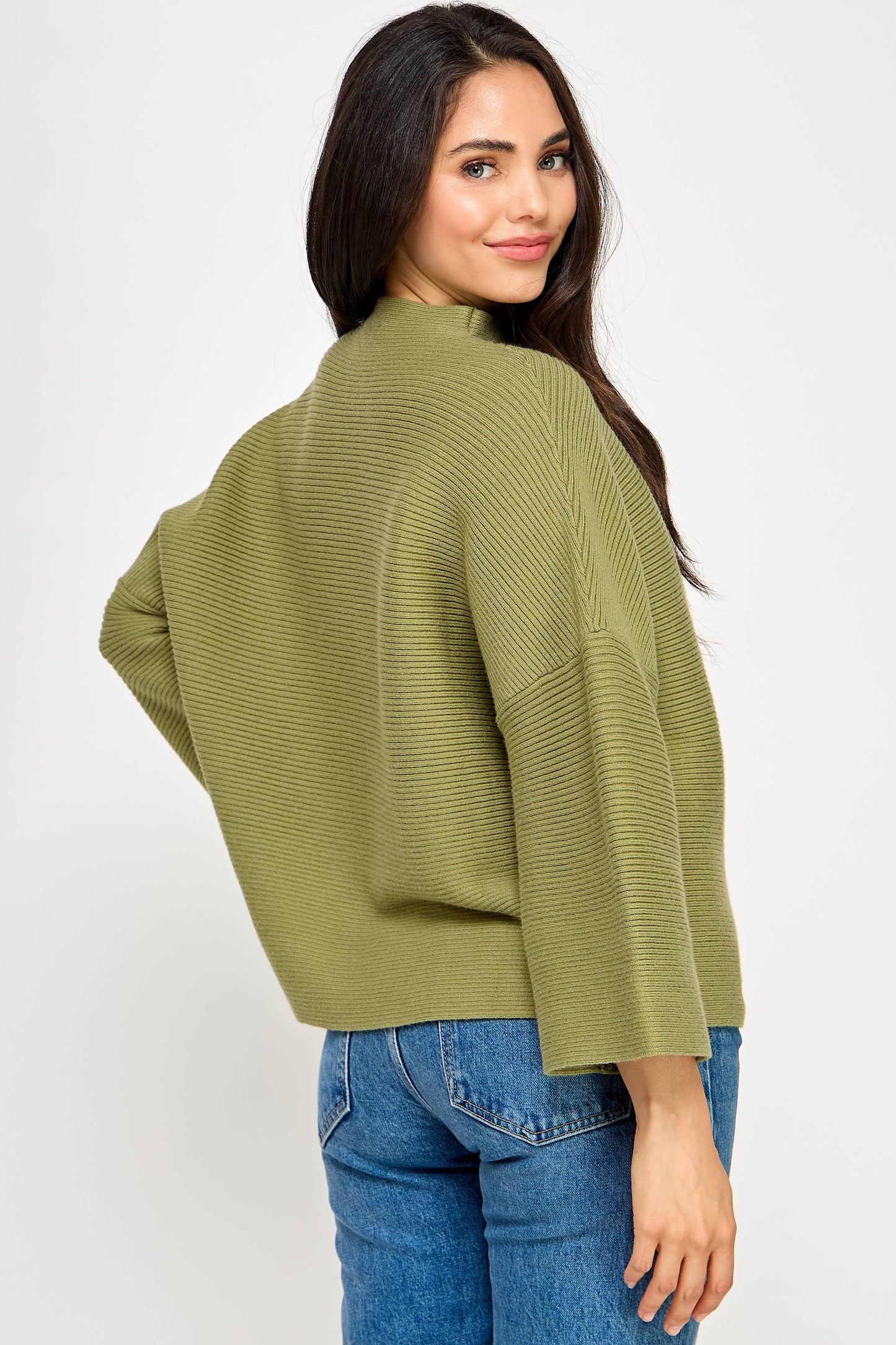 The Mara Sweater - Light Sage