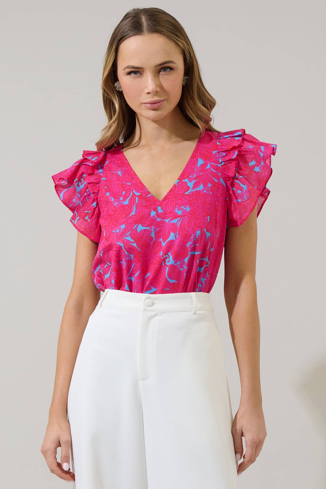 The Claire Ruffle Top