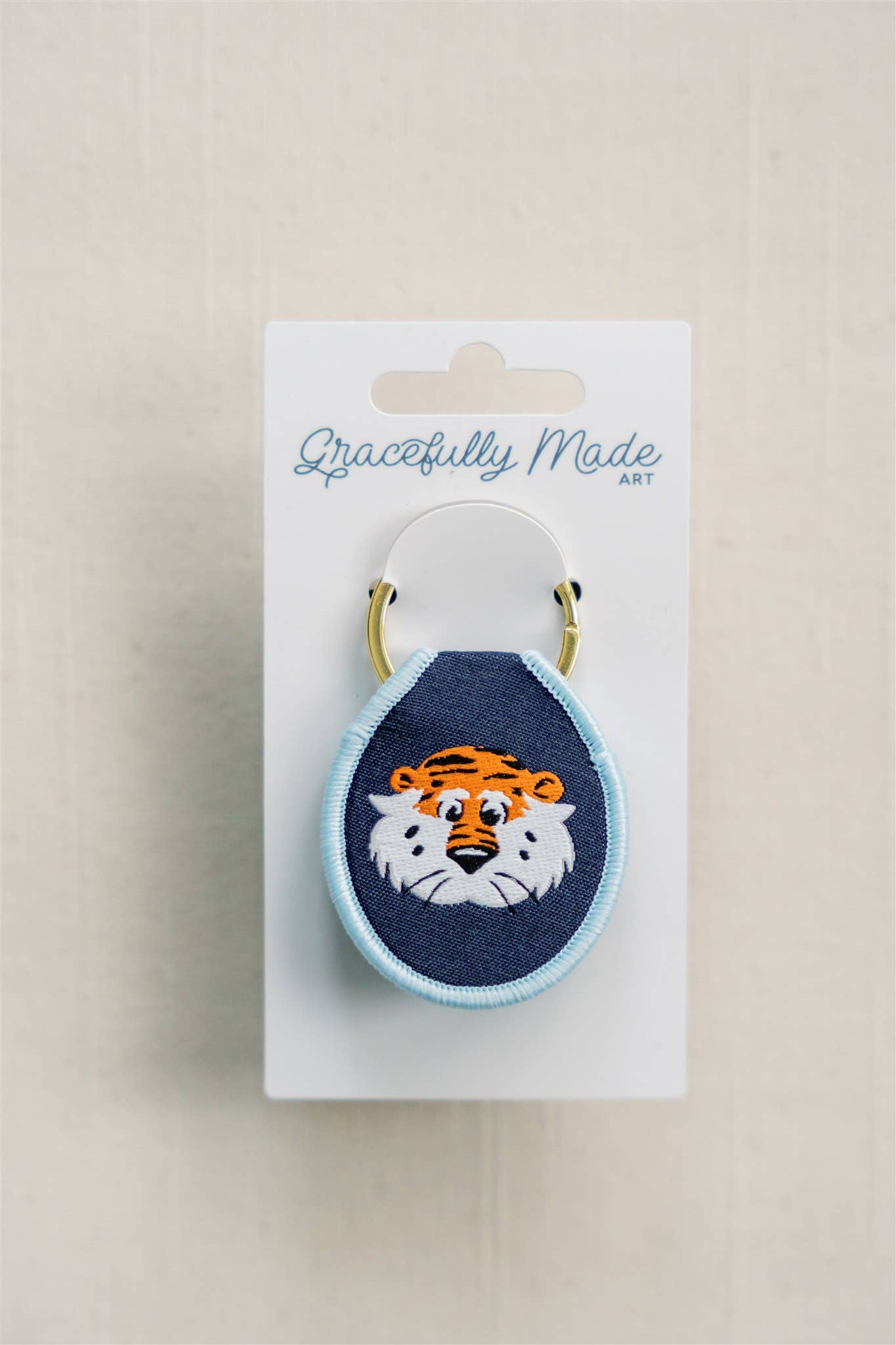 Aubie Keychain
