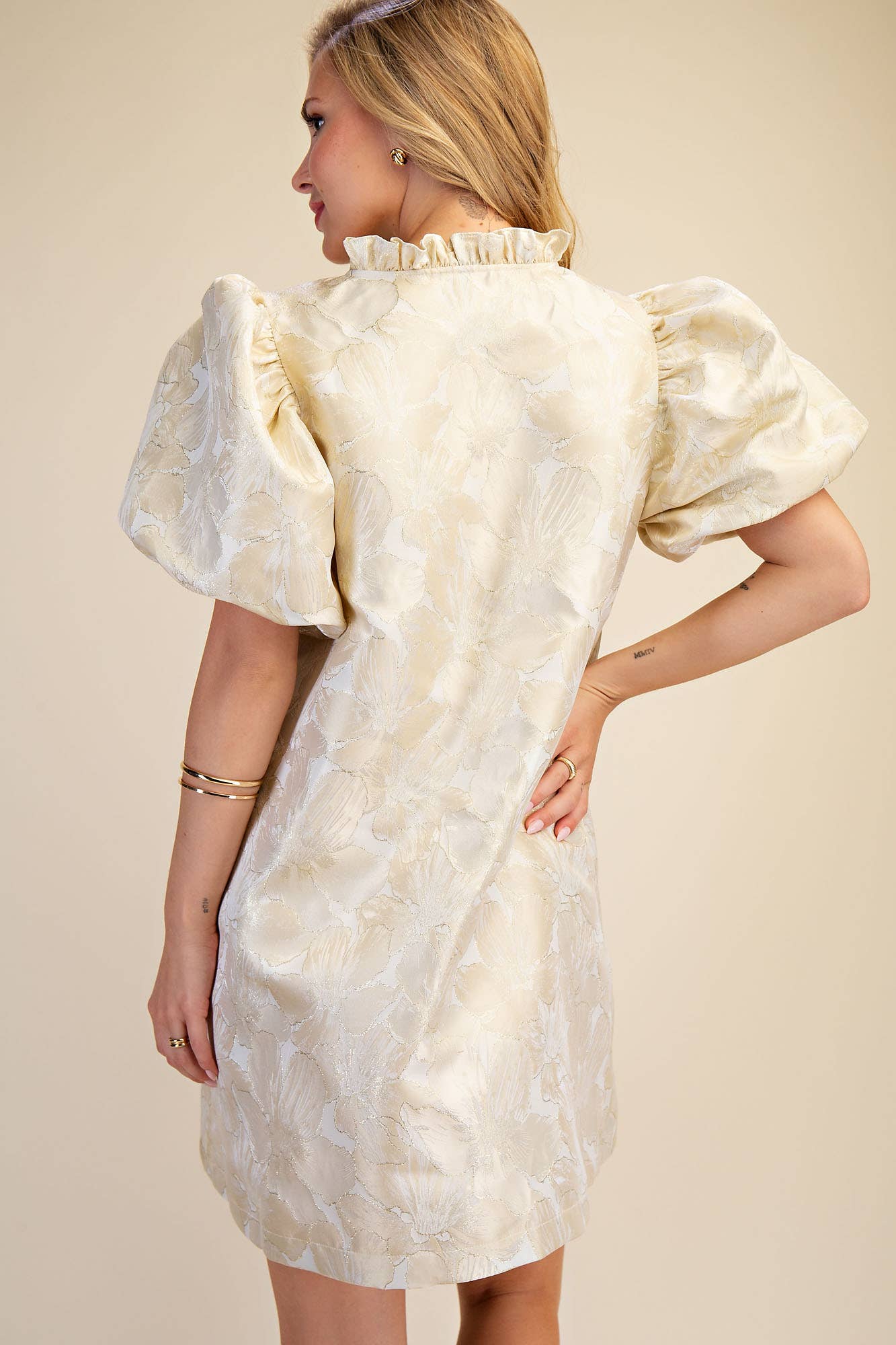 The Joy Dress - Champagne