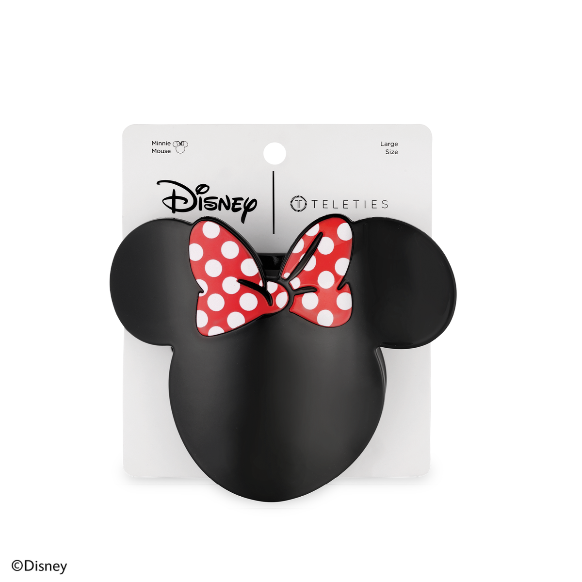 Disney: Minnie Mouse Shaped | Large |  Hair Clip