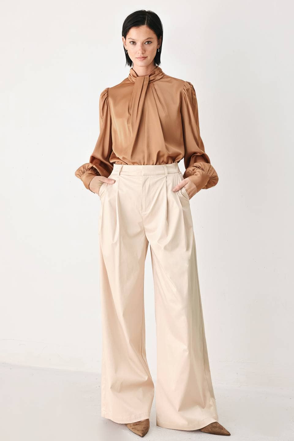The Jenna Top - Bronze