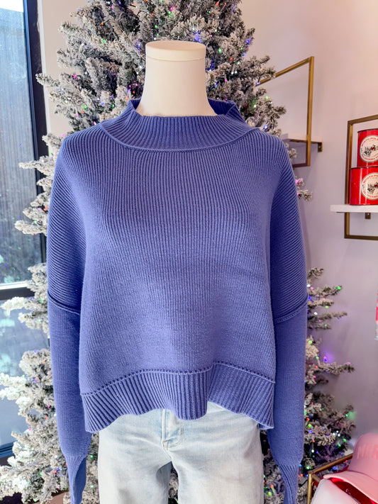 Cropped Sweater - Marlin