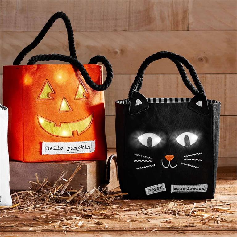 Light Up Candy Bag - Cat