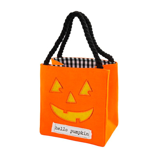 Light Up Candy Bag - Pumpkin