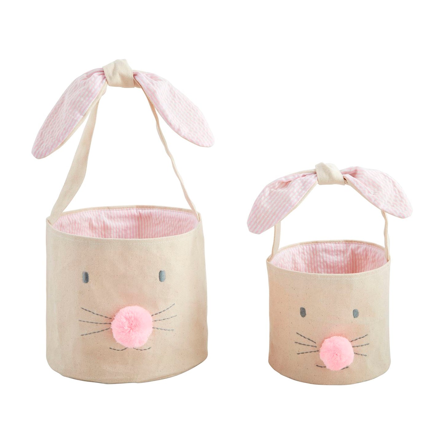 Bunny Face Basket - Pink