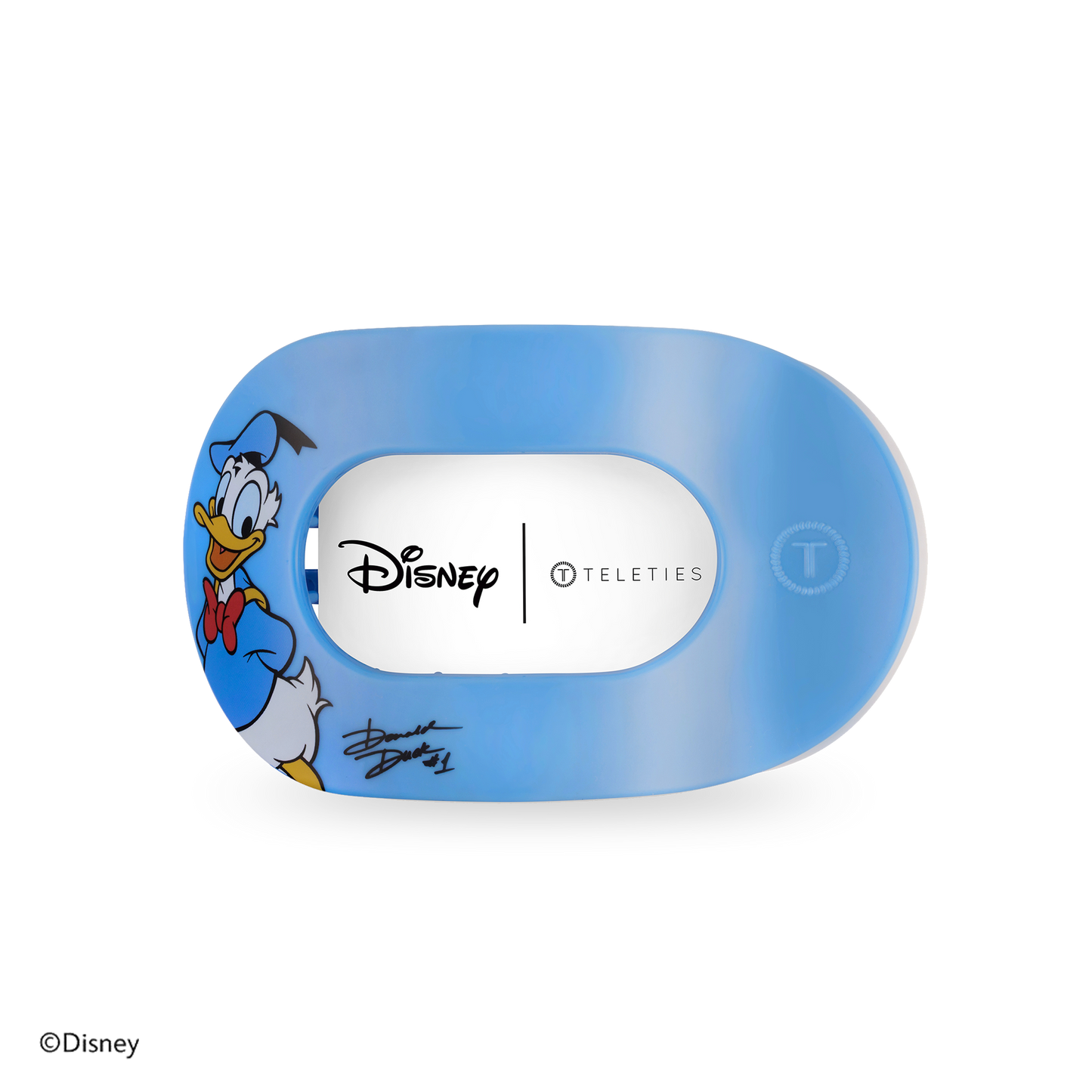 Flat Round Hair Clip | Medium | Donald Duck