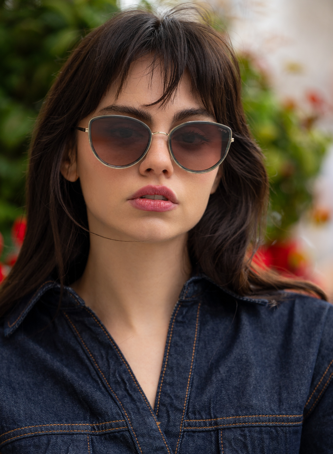 Luna Acetate Womens Cat Eye Sunglasses : Emerald Green