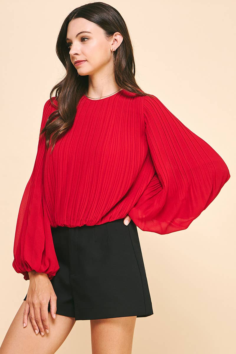 Paint the Town Red Blouse