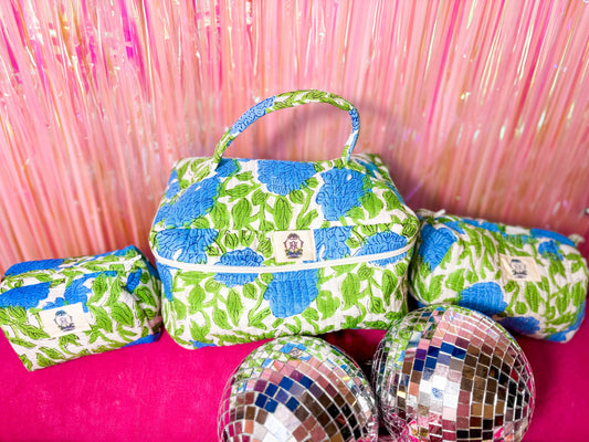 Charleston Set of 3 Cosmetic Bags
